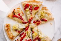 Smoky Grilled Artichoke Pizza