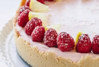 Effortless Lemon Raspberry Cheesecake Bliss