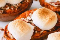 Double Baked Sweet Potato Delight