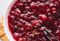 Homemade Orange Cranberry Sauce