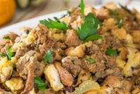 Effortless Instant Pot Sausage Stuffing