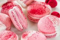 Raspberry Macarons