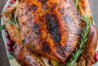 Aromatic Lemon Herb Roasted Turkey