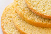 Golden Fluffy Sponge Cake