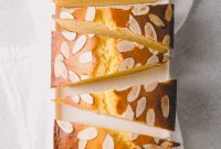 Moist Almond Yogurt Cake