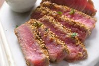 Sesame-Crusted Ahi Tuna