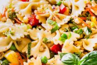 Vibrant Garden Pasta Salad