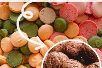 Macaron Brownie Cookie Delights