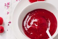 Homemade Smooth Raspberry Sauce