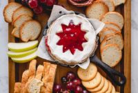 Golden Baked Brie with a Savory Heart