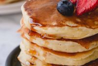 Fluffy Buttermilk Stacks