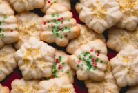 Buttery Almond Spritz Cookies