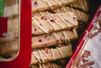 Buttery Citrus Cranberry Shortbread