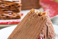 Velvet Chocolate Mousse Crepe Dream