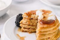 Golden Banana Pancakes