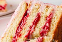 Luscious Raspberry Layer Cake