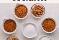 Sugar Essentials: 13 Common Types and Their Best Uses
