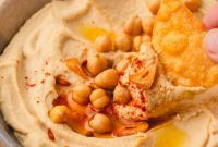 Caramelized Garlic Hummus
