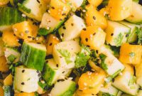 Tropical Mango Cucumber Medley