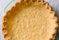 Flaky Golden Butter Pie Crust