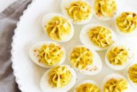 Golden Curry Deviled Eggs