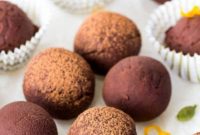Zesty Orange and Cardamom Truffles