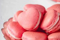 Perfected Strawberry Macarons