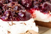 Divine Cherry & Dark Chocolate Pavlova