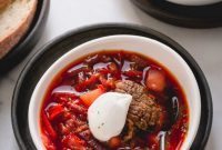 Hearty Beef Borscht