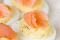 Lox & Load Deviled Eggs