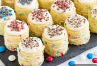 Joyful Funfetti Mini Tiers