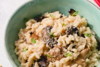 Velvety Instant Pot Mushroom Risotto