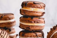 Campfire S’mores Macarons