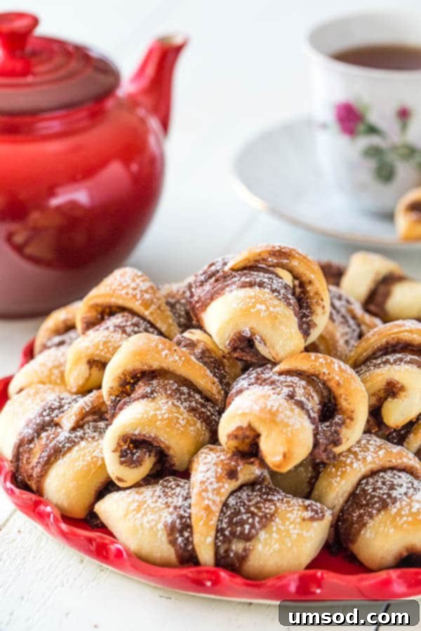 A Mother's Traditional Rugelach 2 Soft and fluffy mom's old-fashioned rugelach are always a hit! These yeast leavened rugelach are light and tasty, and you can fill them with anything your heart desires.