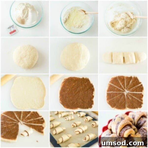 A Mother's Traditional Rugelach 4 Mom's old-fashioned rugelach, step by step...