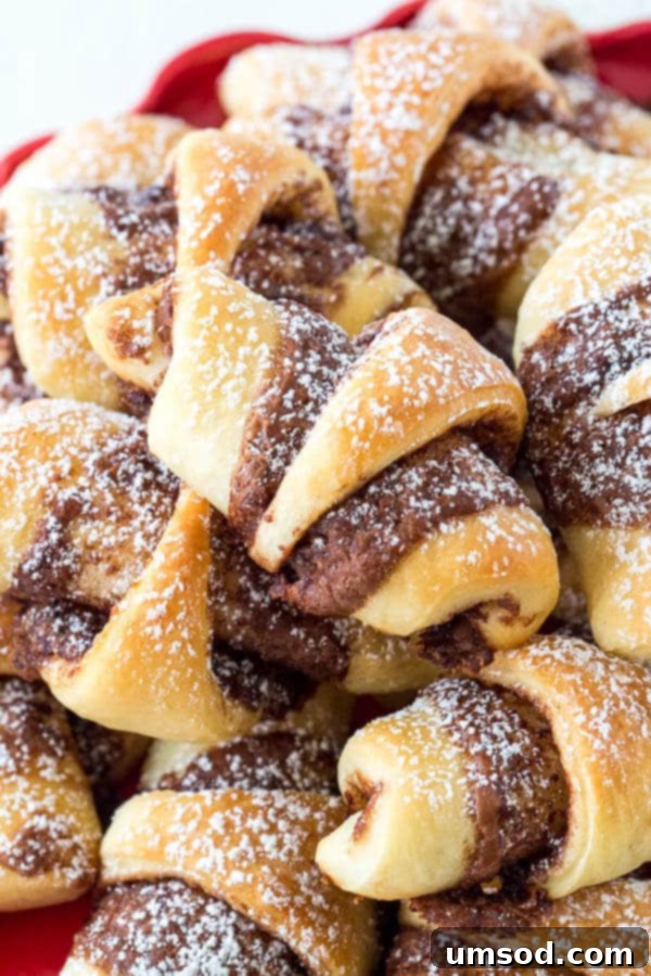 A Mother's Traditional Rugelach 5 Soft and fluffy mom's old-fashioned rugelach are always a hit! These yeast leavened rugelach are light and tasty, and you can fill them with anything your heart desires.