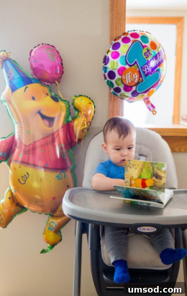Grant playing happily, a sweet portrait