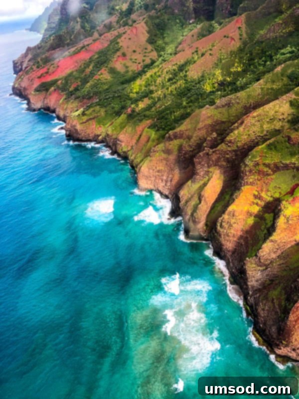 Toddler Friendly Kauai Exploring the Garden Isle 11 Lush green valleys and mountains of Kauai from a helicopter perspective