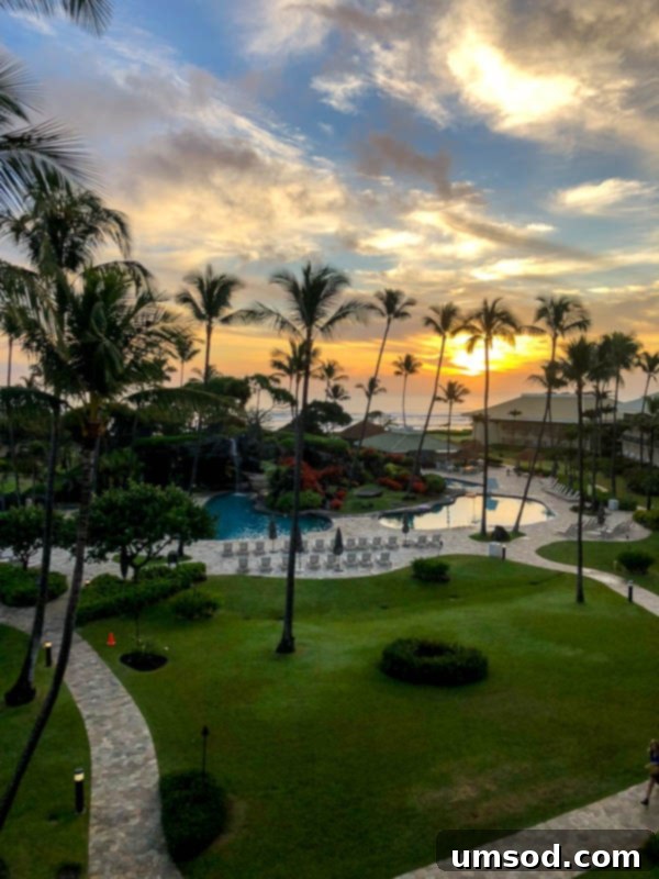 Toddler Friendly Kauai Exploring the Garden Isle 6 Captivating Kauai sunrise over the ocean, with vibrant colors