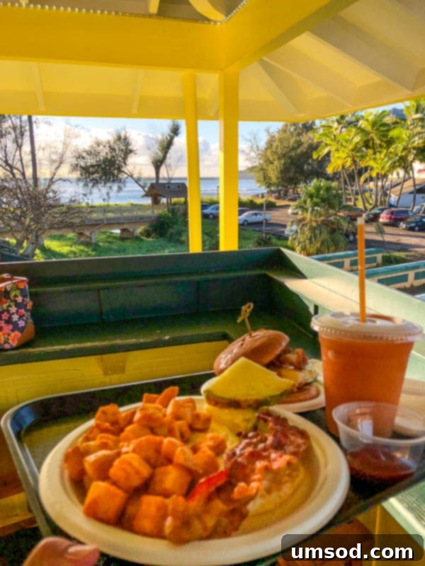 Toddler Friendly Kauai Exploring the Garden Isle 57 Scenic view of Kalapaki Beach from the Kalapaki Beach Hut restaurant