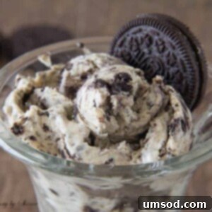 Homemade Oreo Ice Cream
