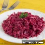 Delicious Creamy Beet Salad