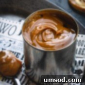 Dulce de leche in a small jar