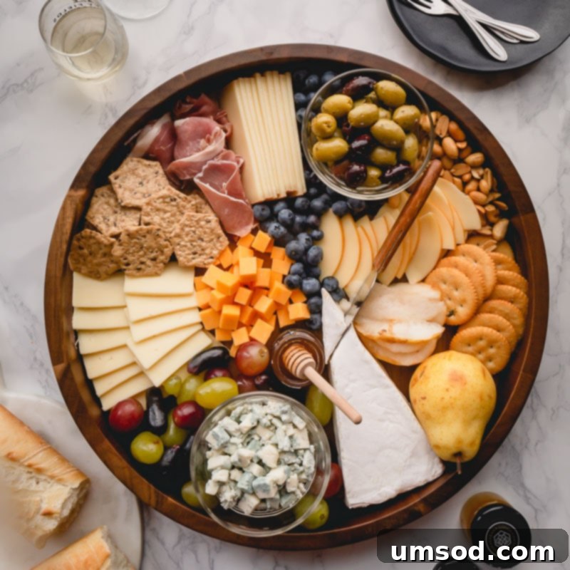 Crafting the Ultimate Charcuterie and Cheese Board 4 Exquisite presentation of various cured meats, artistically folded and fanned, on a charcuterie board