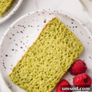 Matcha Sponge Cake