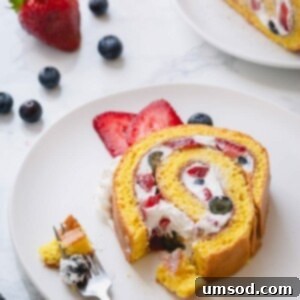 Effortlessly impressive, this simple roll cake is my go-to last minute dessert.