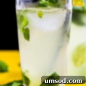 Delicious and refreshing Coconut Mojito for summer