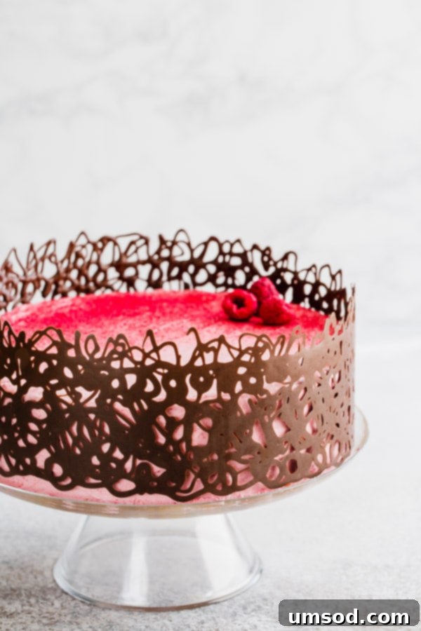 Crafting Exquisite Chocolate Cages 2 Easy chocolate cake decoration to instantly add a wow-factor to your homemade cake. It's so easy to make this chocolate cage, you don't even need any special skills! #cakedecorating #chocolatecage #easycakedecorating #chocolatecakedecoration