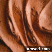 Decadent Chocolate Mousse 9 Close-up of the rich, airy, and glossy chocolate mousse frosting, perfect for any dessert.