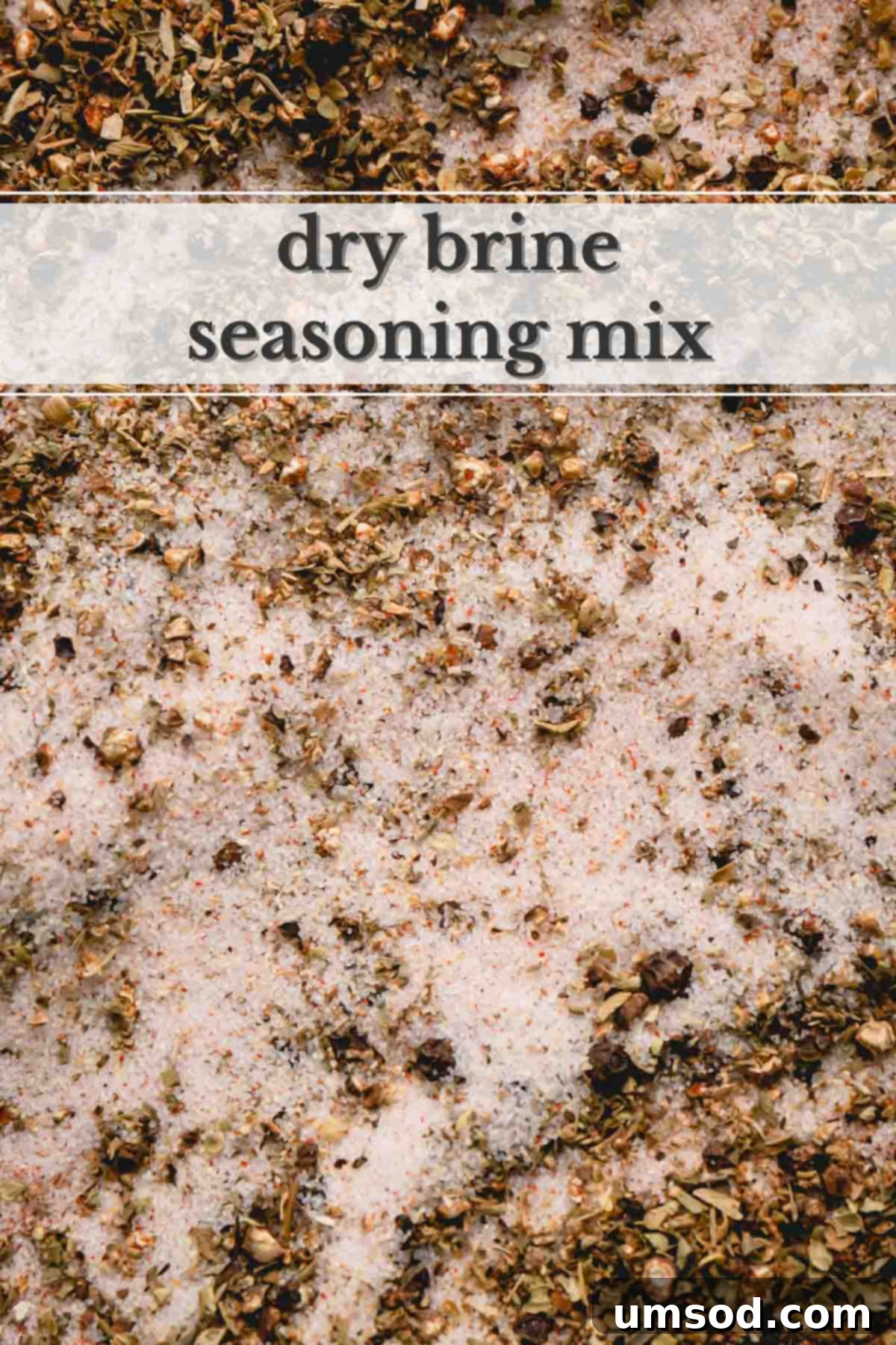 Dry brine seasoning mix.